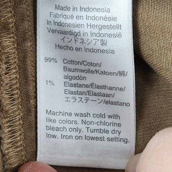 J. Crew Stretch Chino Pants Men’s 36x32 Tan Pockets 99% Cotton EUC - Picture 15 of 16